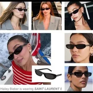SAINT LAURENT CELEBS & INFLUENCERS FAV’S SEEN WORN ON HAILEY BIEBER MANY TIMES Saint Laurent | Accessories | Saint Laurent Celebs  main image 2